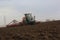 Fendt crawler tractor preparing a field in Germany