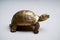 Feng Shui, metal turtle. Golden turtle statuette