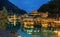 Fenghuang ancient town by night