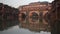 FENGHUANG, CHINA - AUGUST 13, 2018: Hong bridge over Tuo river in Fenghuang Ancient Town, Hunan province, China