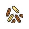 Fennel color line icon. Spices, seasoning. Vector illustration