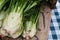 Fennel for sale at a farmers market