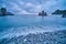 Fenniaolin Coast Landscape - Famous natural spot of Yilan, long exposure at sunrise, shot in Suao Township, Yilan, Taiwan.