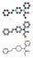 Fentanyl (fentanil) opioid analgesic drug molecule