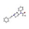 Fentanyl - Pain medication opioid - Ball and Stick