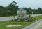 Fenwick Island, Delaware, U.S - July 8, 2023 - The welcome sign into the beach town