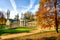 Ferdinand spring colonnade in autumn - MariÃ¡nskÃ© LÃ¡znÄ› (Marienbad)