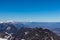 Ferlacher Horn - Scenic view on snow capped mountain peaks of Karawanks, Julian and Kamnik Savinja Alps