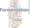 Fermentation process background concept