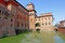 Ferrara,a view of the city`s castle