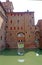 Ferrara,a view of the city`s castle