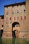 Ferrara,a view of the city`s castle