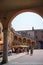 Ferrara view of the courtyard of the ducal palace