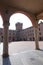 Ferrara view of the courtyard of the ducal palace