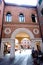 Ferrara view of the courtyard of the ducal palace