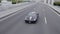 Ferrari 488 Pista Black drive in Moscow