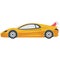 Ferrari Color  Vector icon which is fully editable, you can modify it easily