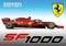 Ferrari Formula 1 SF1000, number 5, S. Vettel