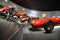 At the Ferrari museum, the room where the world-class Formula 1 winning cars are displayed