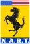 Ferrari North American Racing Team logo, NART