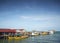 Ferries at koh rong island pier in cambodiaferries at koh rong i