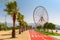 Ferris wheel on Batumi Seafront Promenade, Georgia