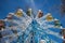 Ferris wheel blue clear sky