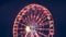Ferris Wheel Carnival Ride at Night