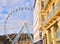 A Ferris wheel in the city of San Sebastian, Basque Country, Guipuzcoa. Spain