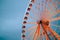 Ferris wheel in the Dusseldorf city