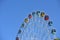 Ferris Wheel,Observation Wheel with blue sky