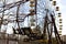 Ferris wheel in Pripyat ghost town, Chernobyl