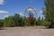 Ferris wheel in Pripyat ghost town in Chornobyl Exclusion Zone