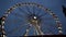 Ferris Wheel Roue de Paris in the centre of Ghent. Ghent, Belgium. December 27, 2015.