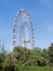 Ferris wheel running in the park