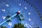 Ferris wheel and sky way at State Fair