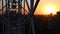 Ferris wheel at sunset