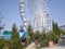 The Ferris wheel on the territory of Yalta Zoo `Tale`