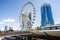 The Ferris wheel on top of the Transit Centre in Surfers Paradise