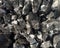 Ferroalloy. Ferro alloy background texture. Ferro manganese, ferrotitanium, ferromolibdenum, ferroniobium, ferromanganese