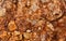 ferrous iron stone ore metallurgical macro texture and background