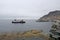 Ferry approching the pier at Portugal Cove, NL