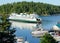 Ferry arrives at Firday Harbor