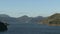 Ferry arriving in Picton, New Zealand