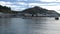 Ferry arriving in Picton, New Zealand