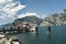 Ferry arriving at Torbole on Lake Garda Italy