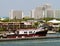 Ferry boat docked