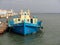 Ferry Boat On The Guadiana River By Ayamonte Spain