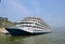 Ferry boat and ship providing transportation service along the China yellow river