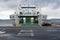 Ferry boat in Zadar ferry port, Croatia, Europe